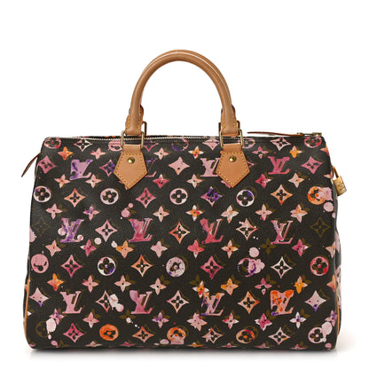 Louis Vuitton Watercolor Aquarelle Speedy 35 Brown 1 of 8