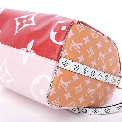 Louis Vuitton Monogram Giant Speedy Bandouliere 30 Rouge 7 of 8