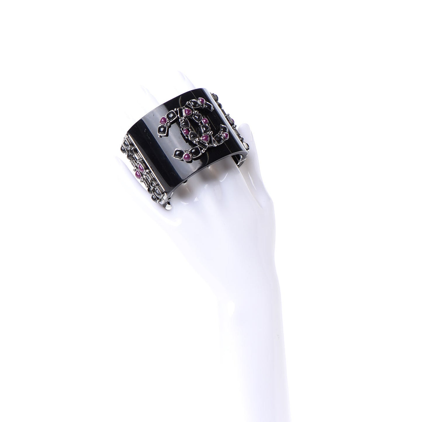 Resin Enamel CC Cuff Black