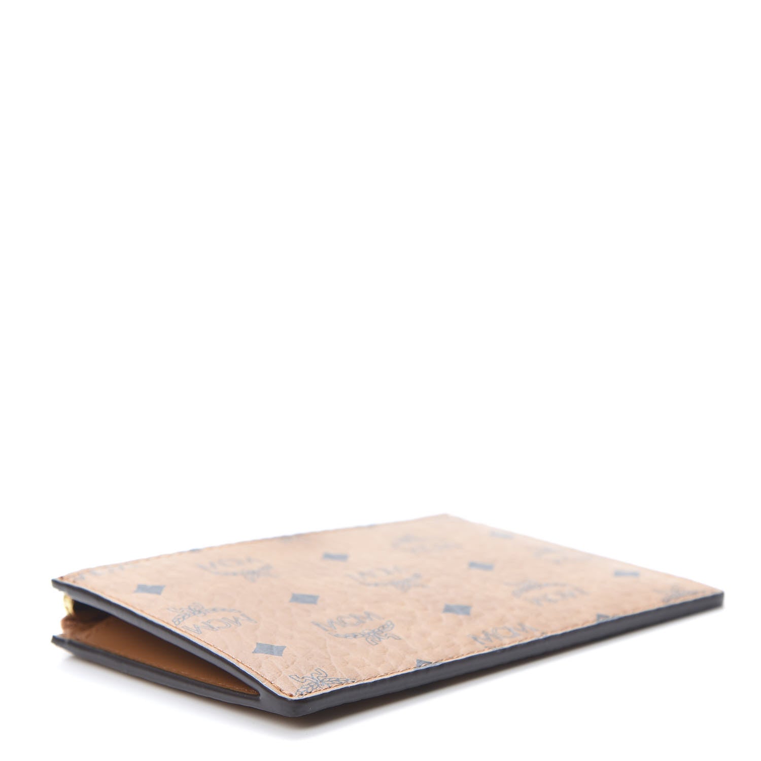 MCM Visetos Key Pouch Cognac 4 of 7