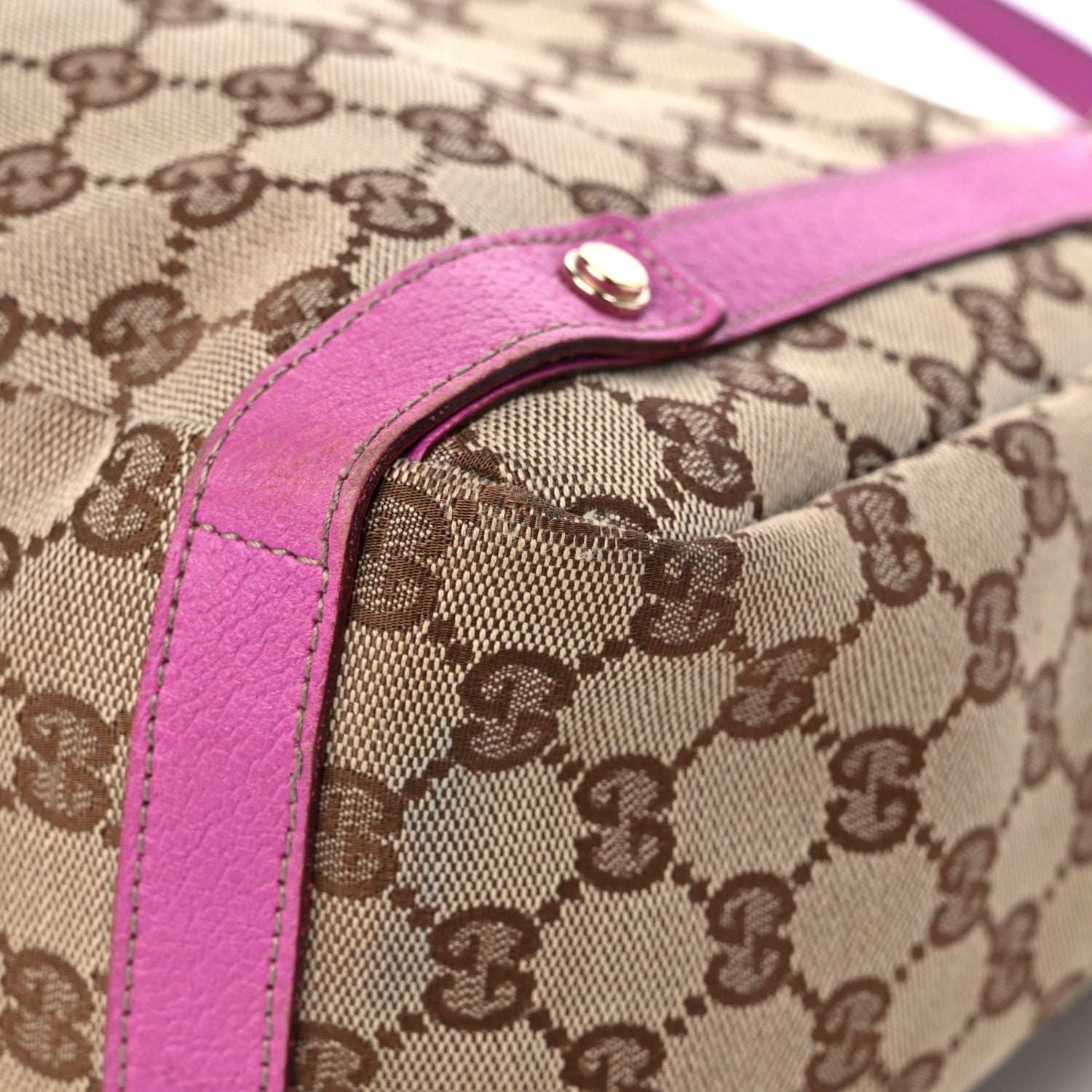 Gucci Monogram Medium Abbey Shoulder Bag Pink 9 of 17