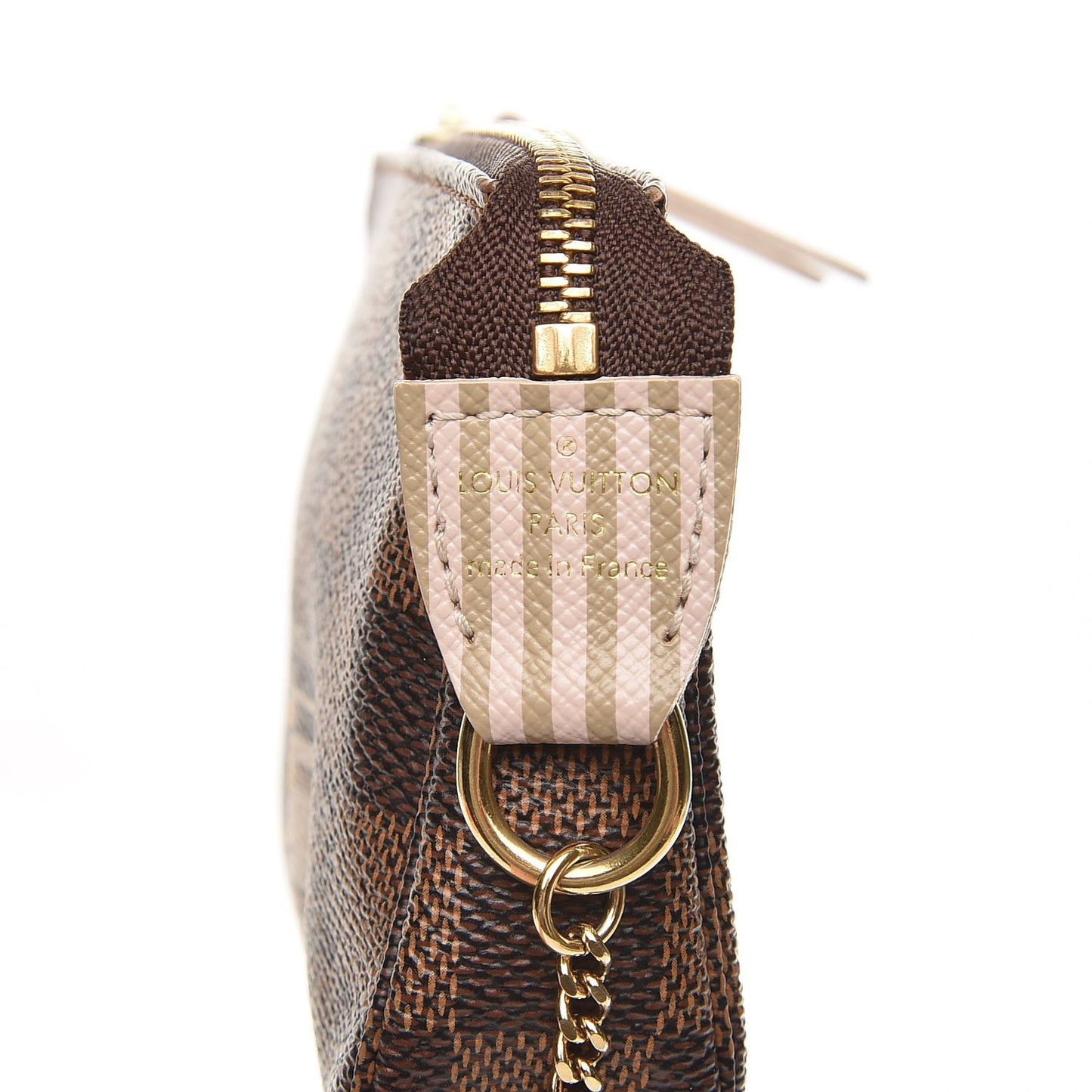 Damier Ebene Trunks and Locks Mini Pochette Accessories