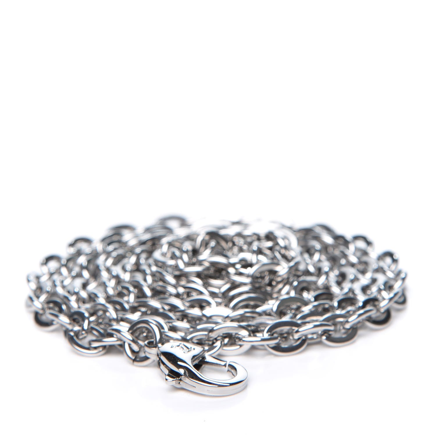Louis Vuitton Felicie Chain Long Shoulder Strap Silver 1 of 3