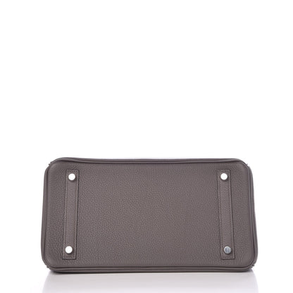 Hermes Togo Birkin 30 Etain 6 of 35