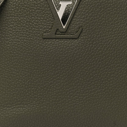 Louis Vuitton Taurillon Capucines BB Khaki 7 of 9