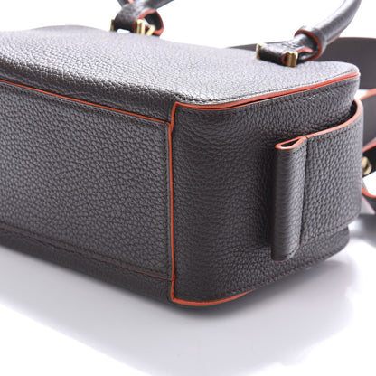 Delvaux Grained Calfskin Mini Cool Box Satchel Black 8 of 12