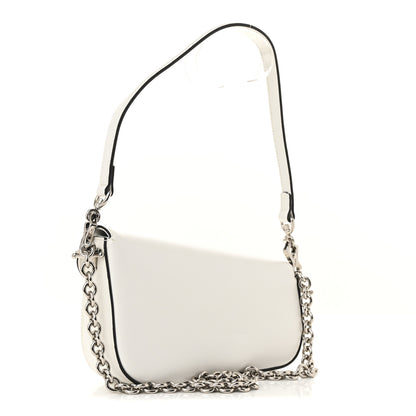 Gucci Demetra Mini Horsebit 1955 Asymmetric Shoulder Bag Great White 3 of 12