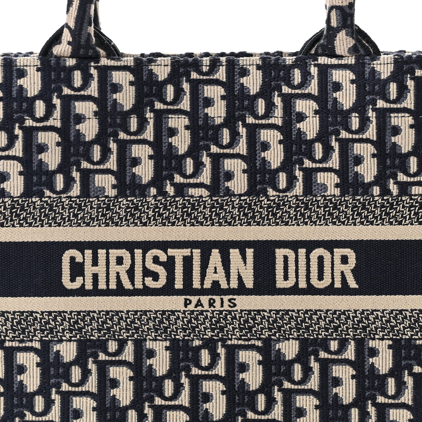 Oblique Small Book Tote Blue Multicolor
