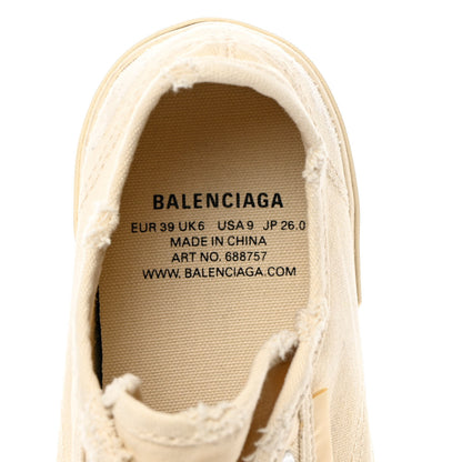 Balenciaga Canvas Womens Paris Sneakers 39 White 8 of 8