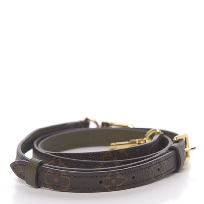 Louis Vuitton Calfskin Monogram Marignan Adjustable Shoulder Strap Kaki 2 of 3