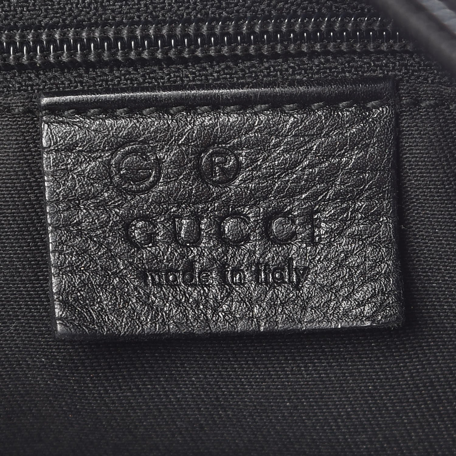 Gucci Monogram Classic Ring Small Hobo Black 6 of 7