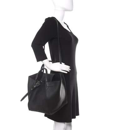 Celine Supple Grained Calfskin Small Long Strap Big Bag Anthracite 2 of 9