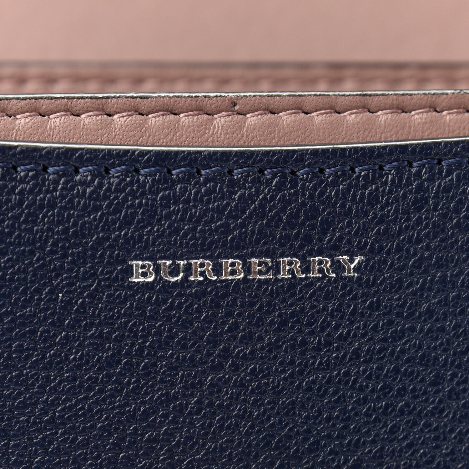 Burberry Goatskin Medium D-Ring Bag Regency Blue 6 of 12