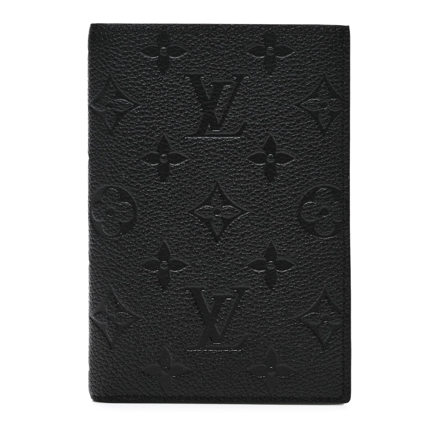 Empreinte Monogram Passport Cover Black