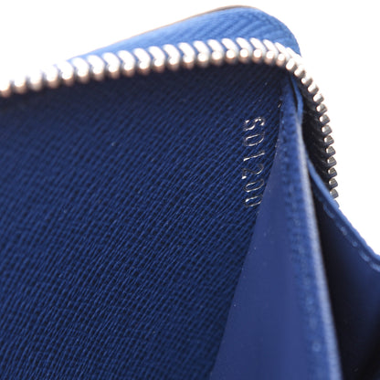 Louis Vuitton Monogram Escale Zippy Wallet Blue 6 of 7