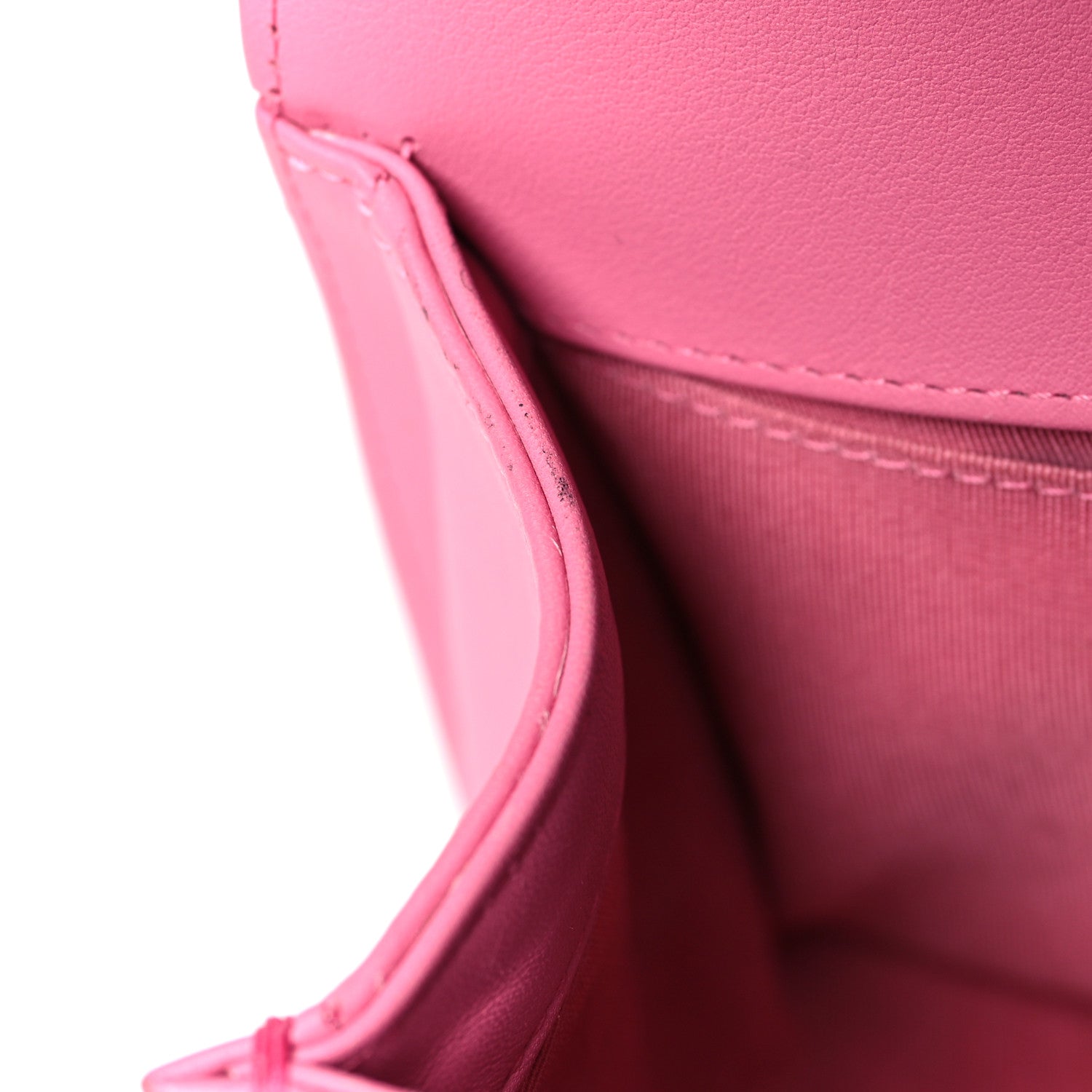 Chanel Calfskin Quilted Medium Boy Flap Pink 10 of 17