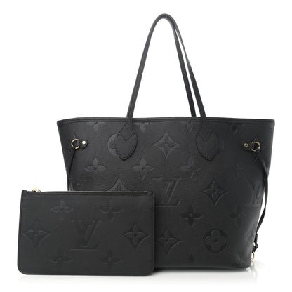 Louis Vuitton Empreinte Monogram Giant Neverfull MM Black 1 of 10