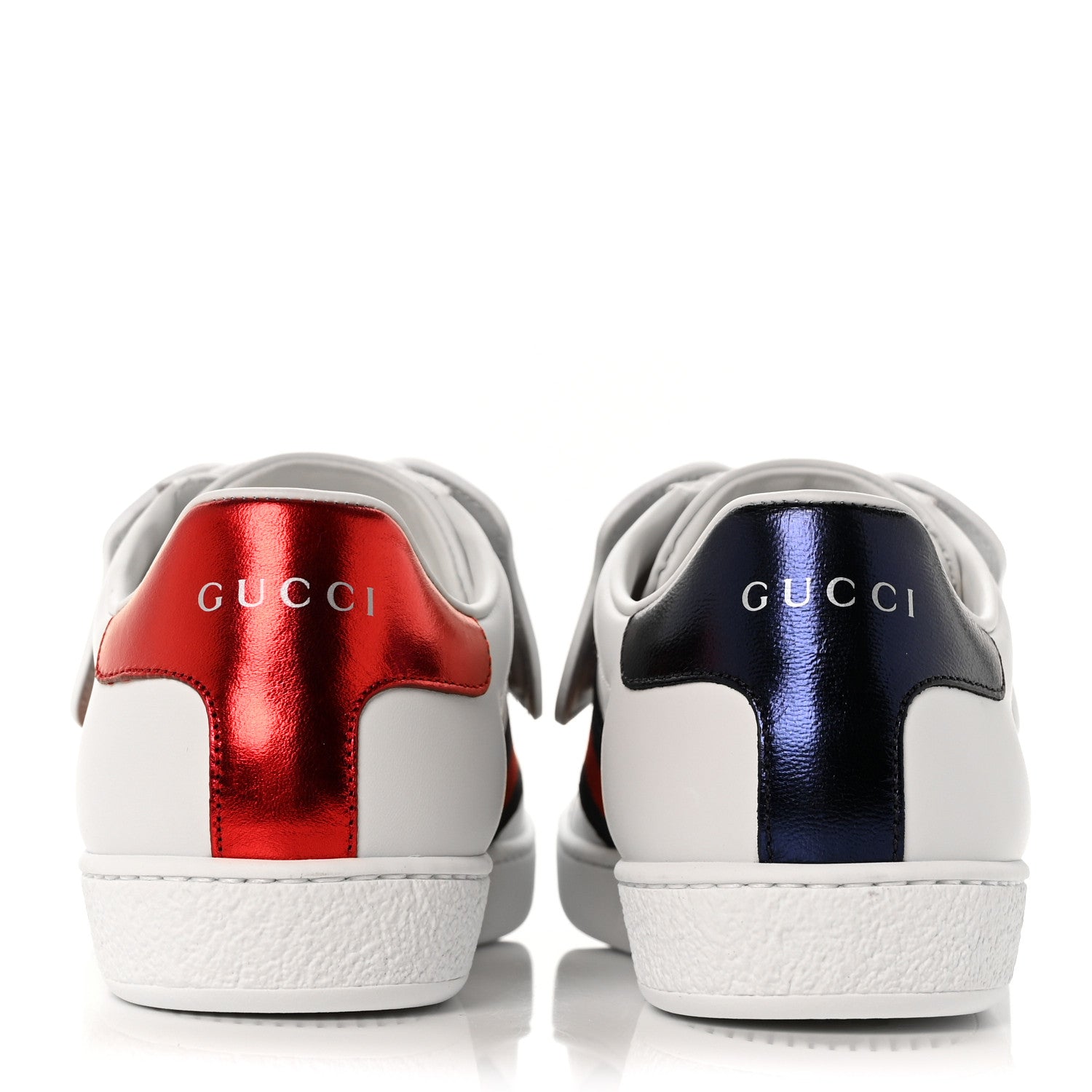 Gucci Calfskin Ayers Web Womens Ace Lace Sneakers 36.5 White 5 of 8