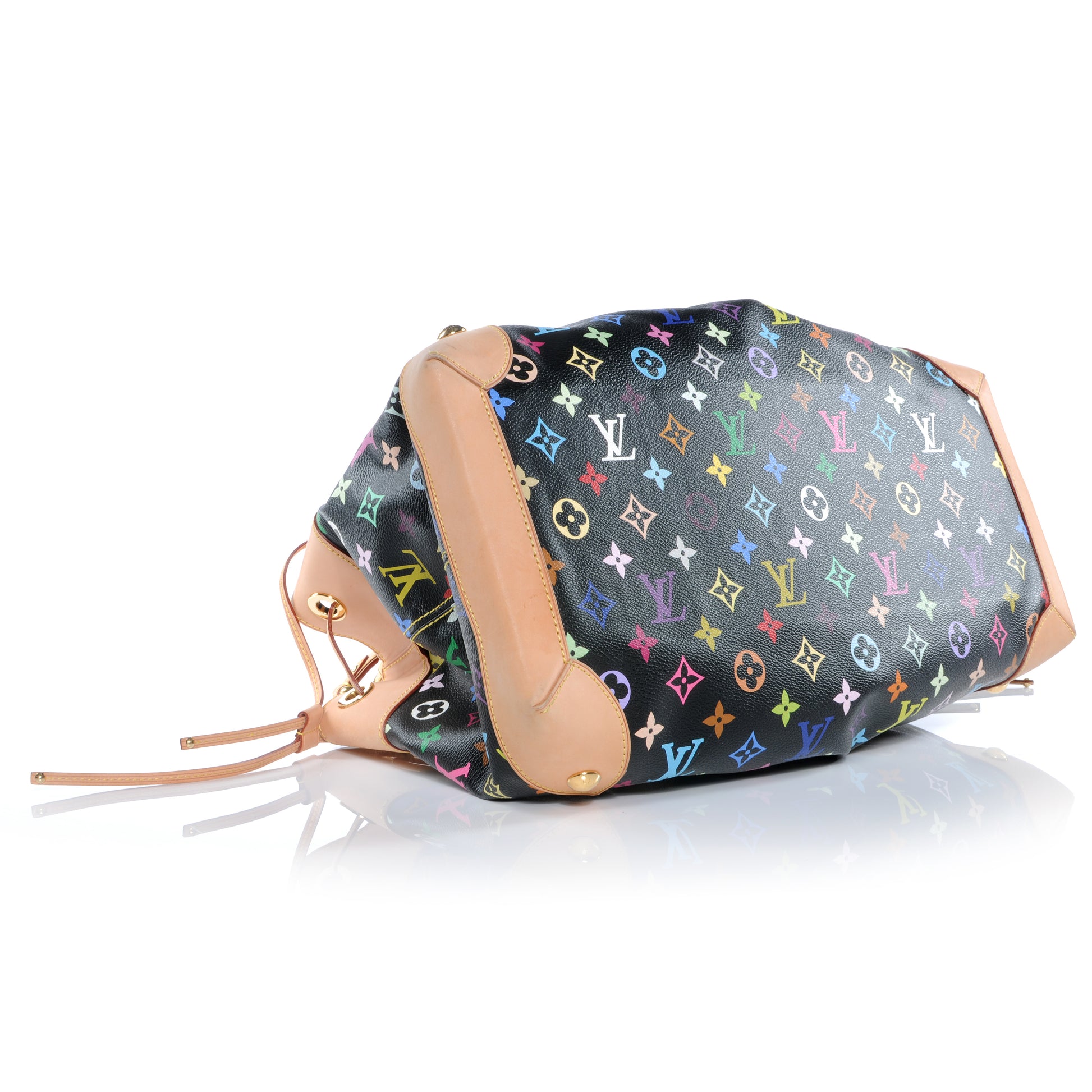 Louis Vuitton Monogram Multicolor Ursula Black 4 of 7