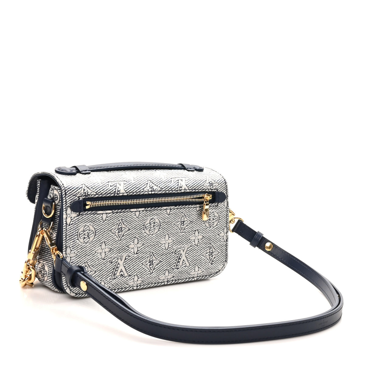 Monoglam Pochette Metis East West Blue