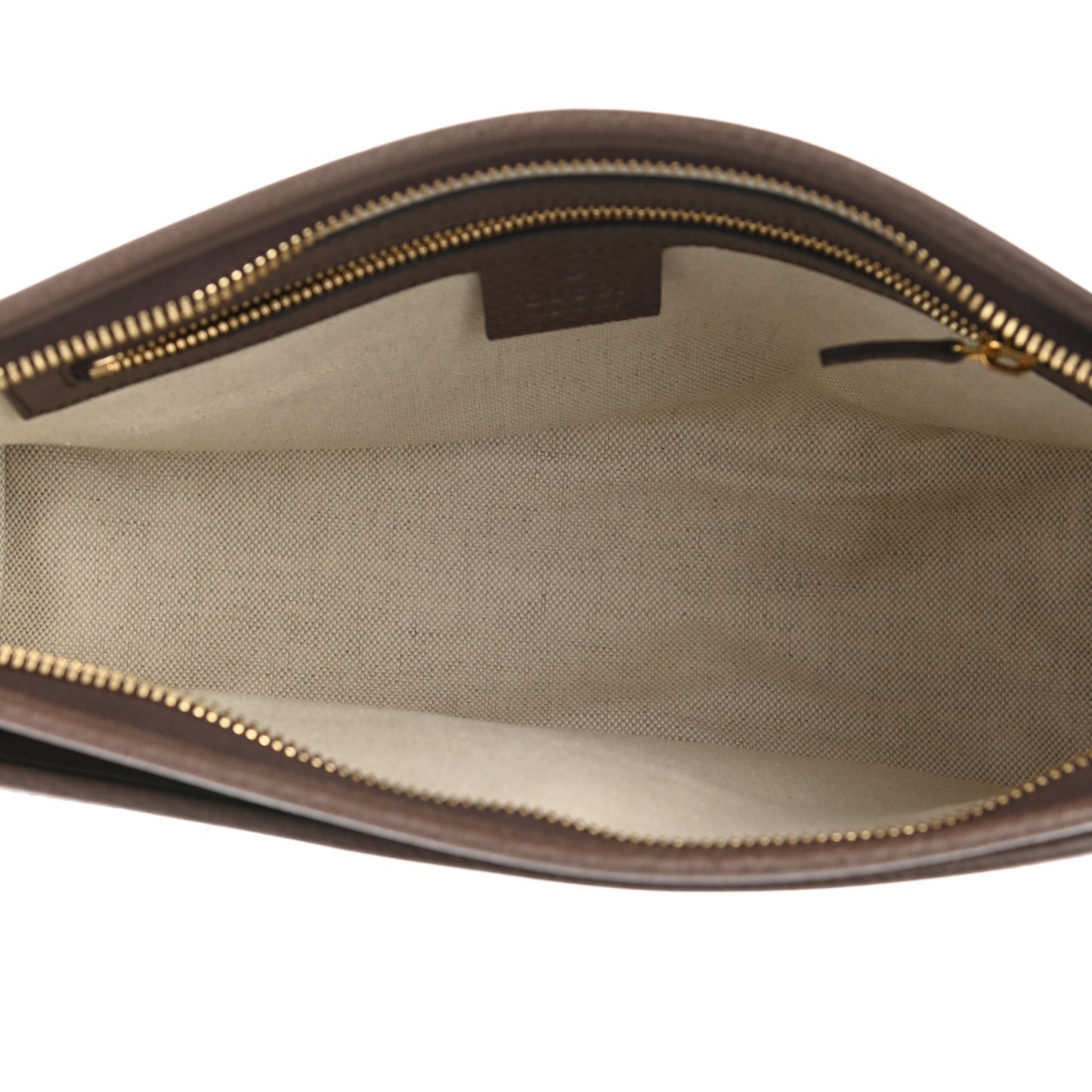 Mini Vintage GG Supreme Monogram Zip Pouch Beige New Acero