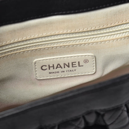 Chanel Washed Lambskin Quilted Medium Chain Around Messenger Black 6 of 11