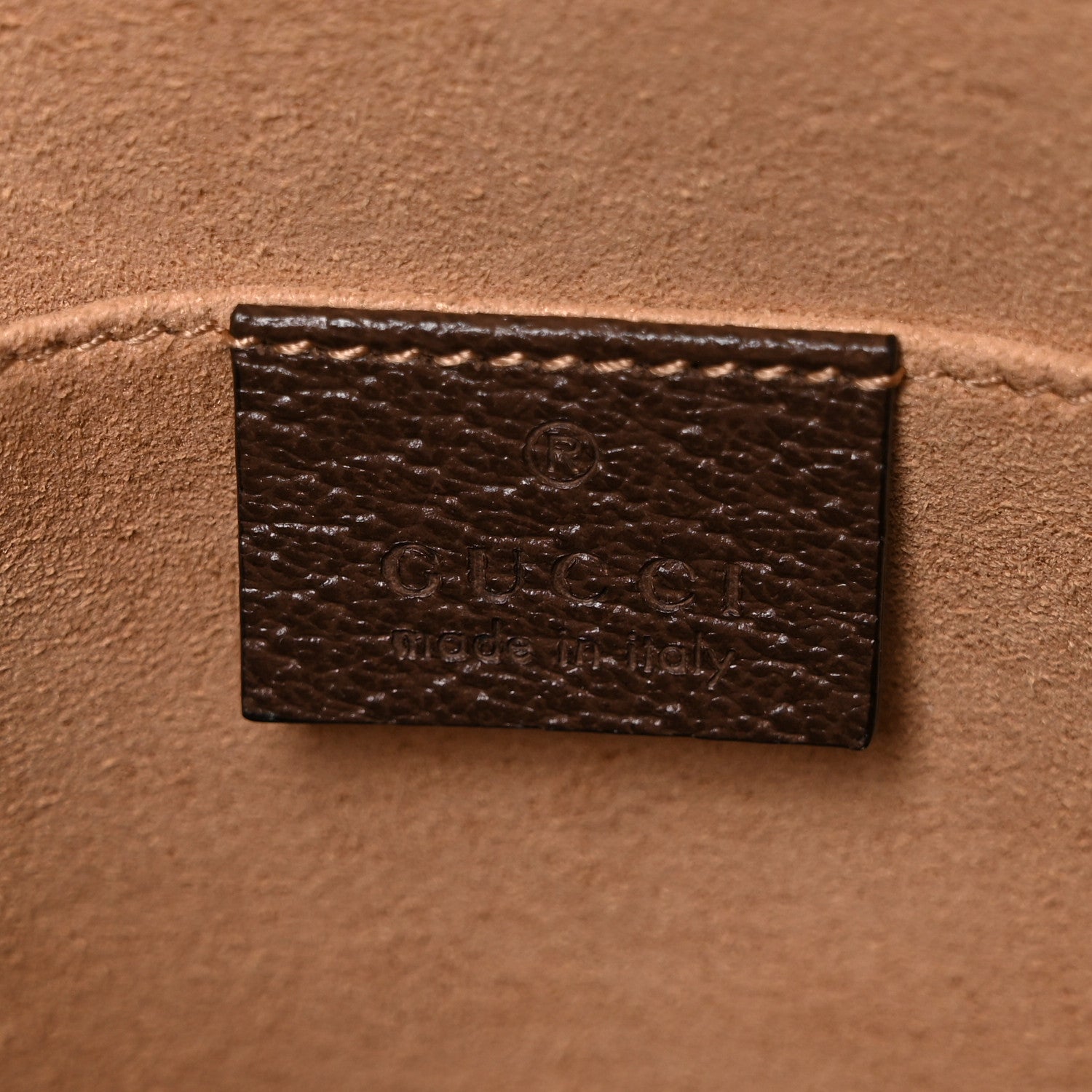 Gucci GG Supreme Monogram Web Ophidia Pouch Brown 11 of 20