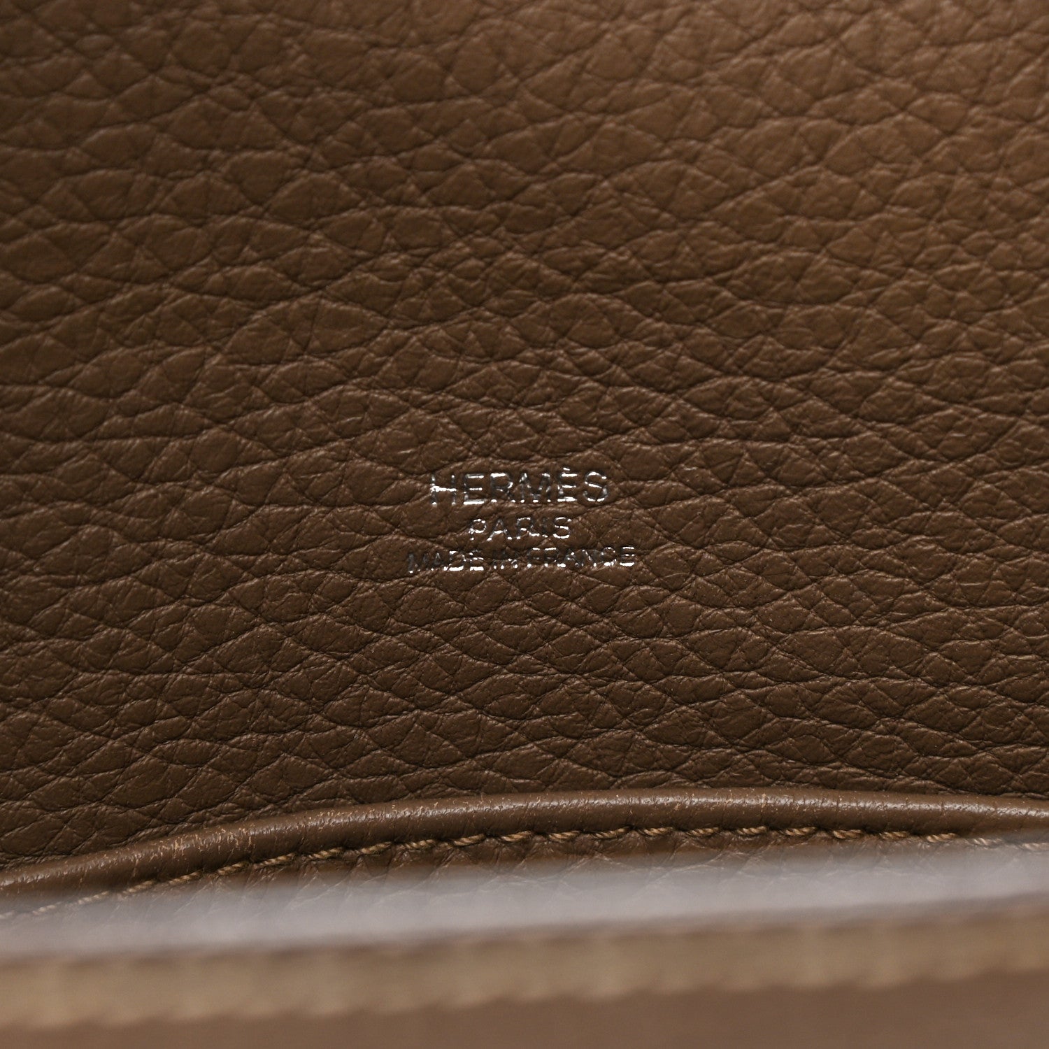 Hermes Taurillon Clemence Sac Good News PM Etoupe 6 of 9