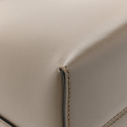 Fendi Vitello King Elaphe Python Print Logo Medium By The Way Boston Bag Tartufo Daisy Roccia 19 of 21