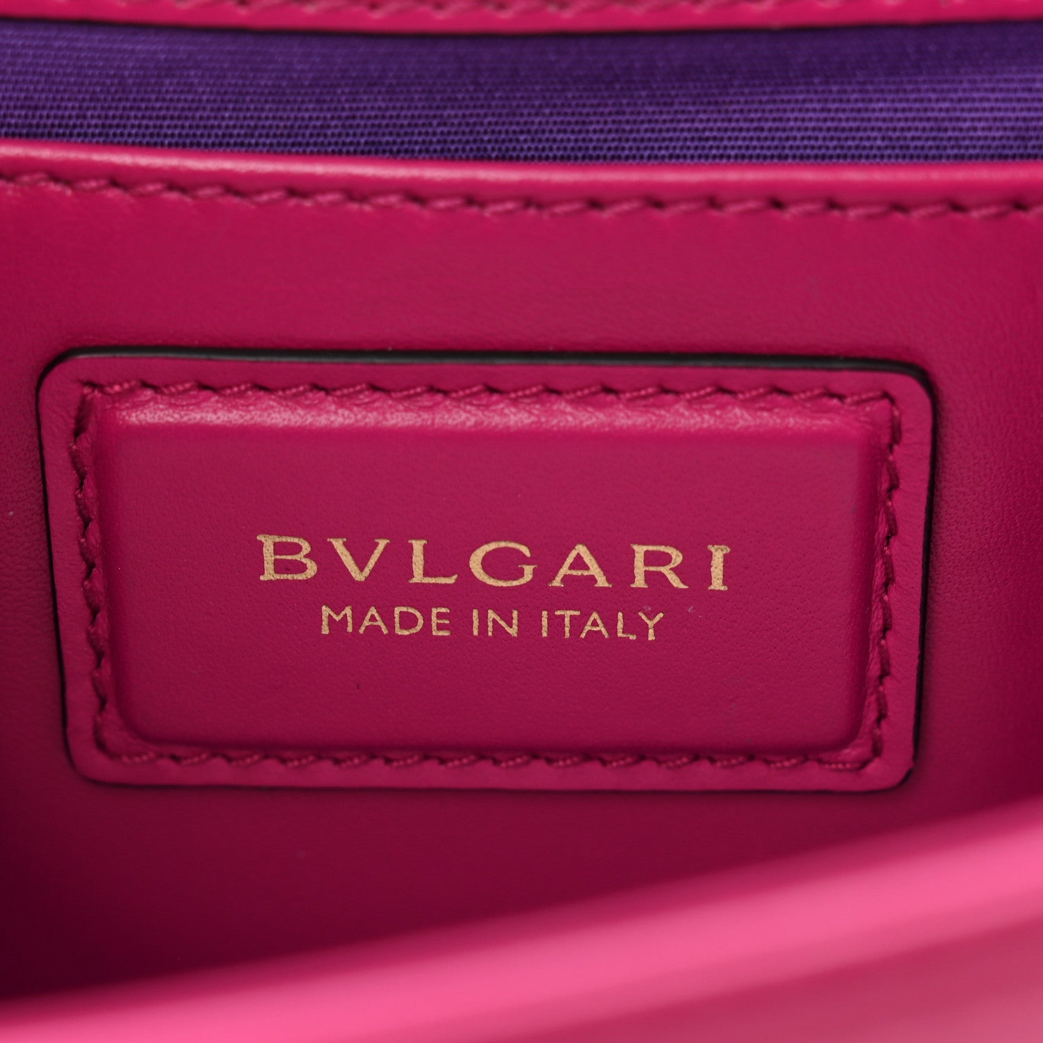Bulgari Calfskin Serpenti Forever Crossbody Bag Pink 7 of 10