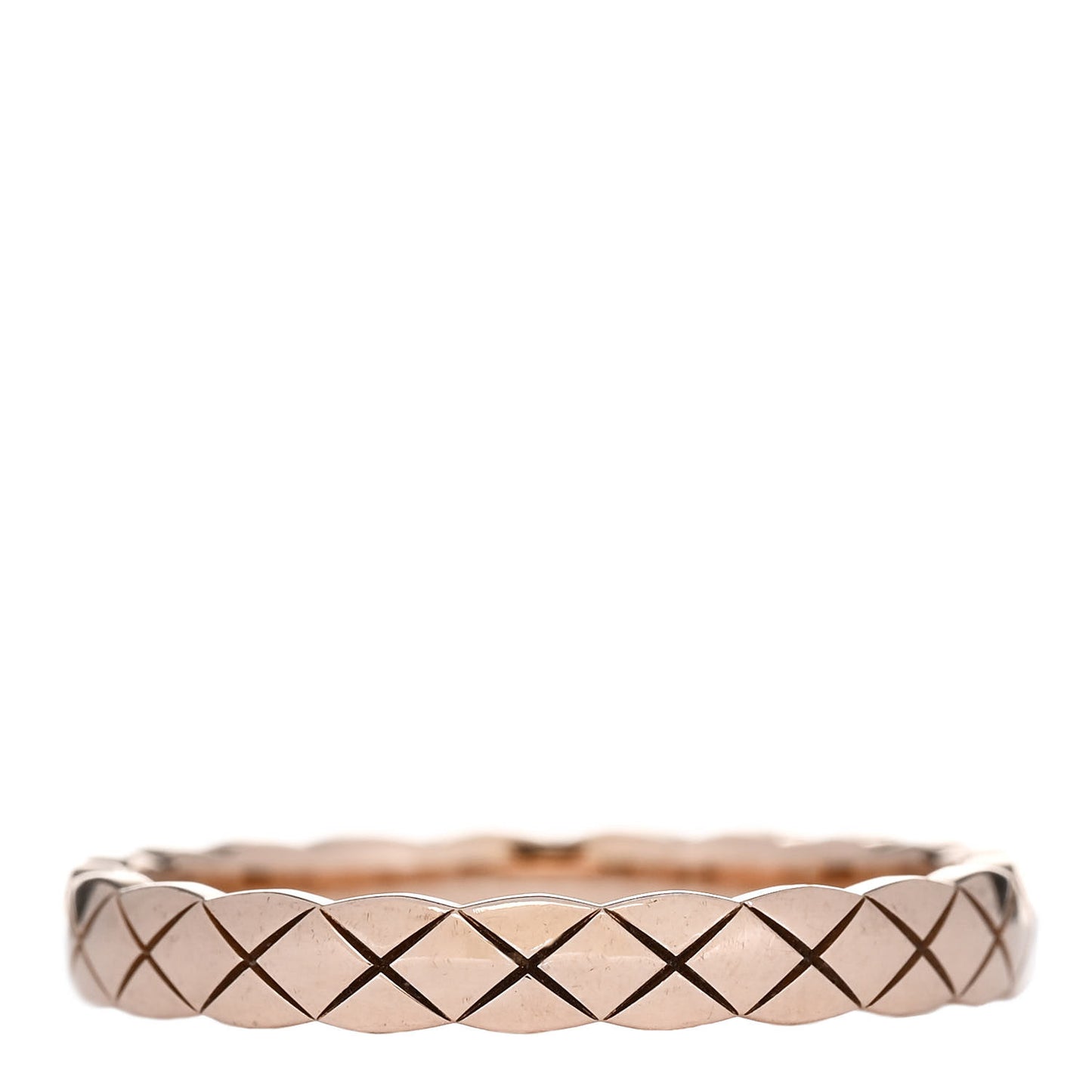 18K Beige Gold Mini Coco Crush Ring 61 9.5