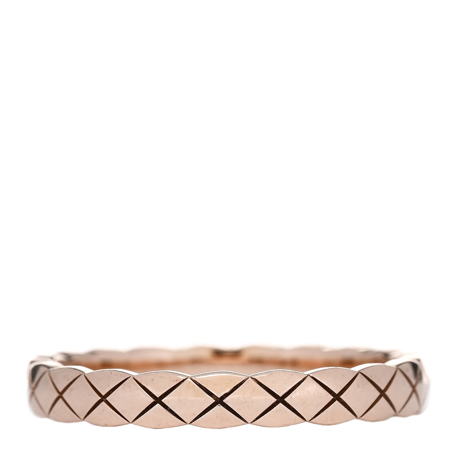 Chanel 18K Beige Gold Mini Coco Crush Ring 61 9.5 3 of 5
