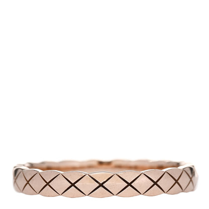 Chanel 18K Beige Gold Mini Coco Crush Ring 61 9.5 3 of 5