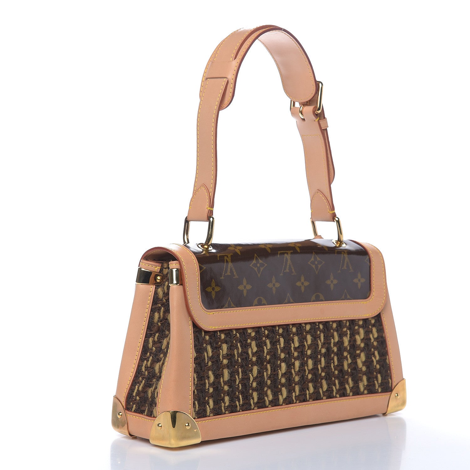 Louis Vuitton Monogram Tweedy Rabat Bag 3 of 13