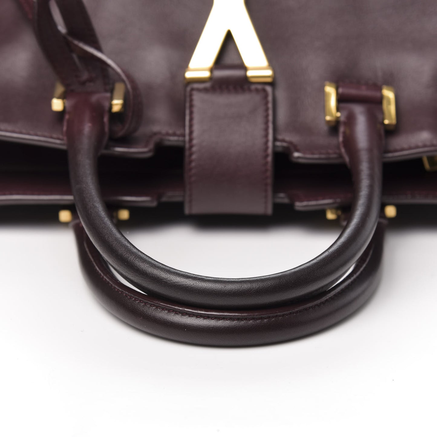 Calfskin Small Classic Y Cabas Bordeaux