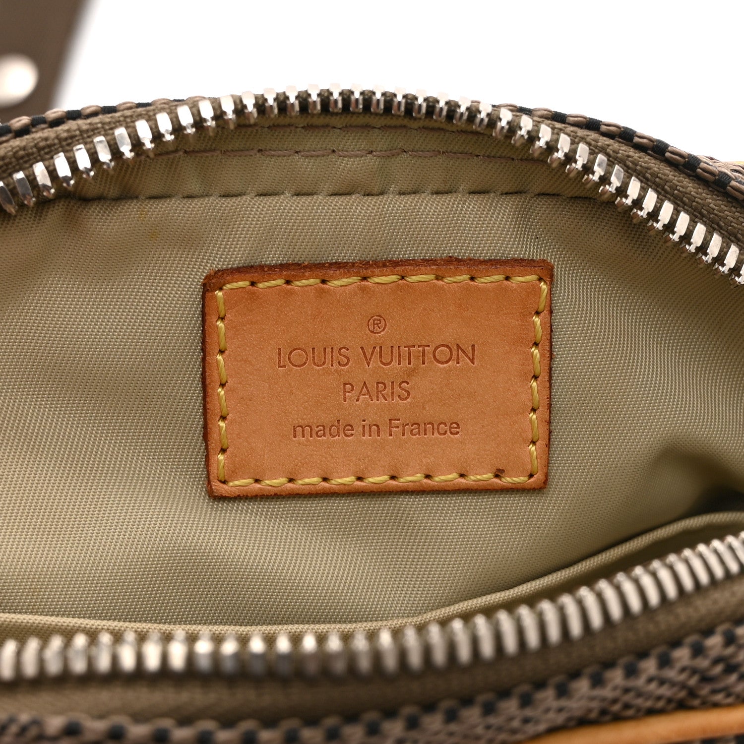 Louis Vuitton Damier Geant Citadin Messenger Terre 6 of 10
