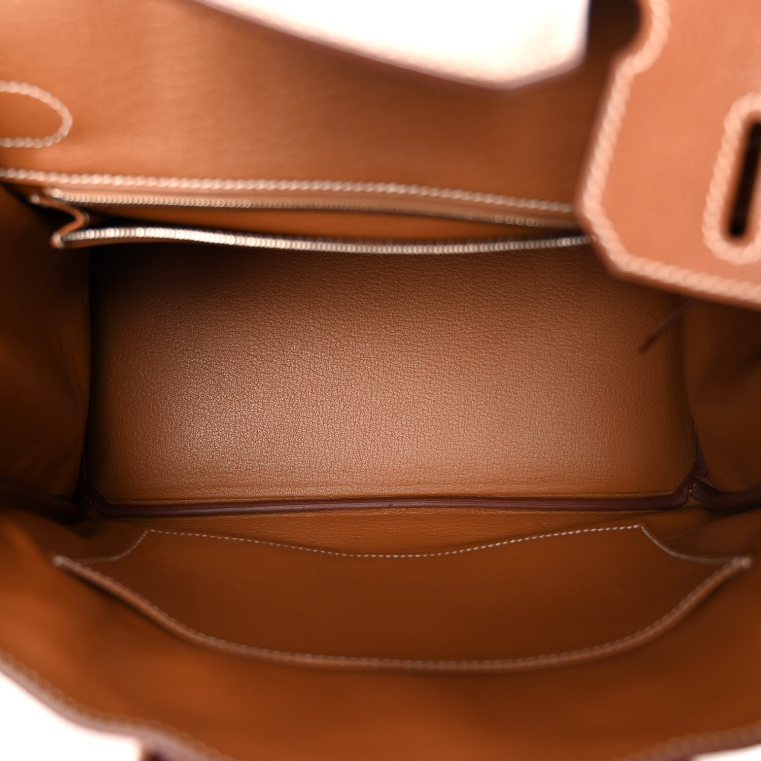 Hermes Natural Barenia Faubourg Birkin 30 Fauve 5 of 17