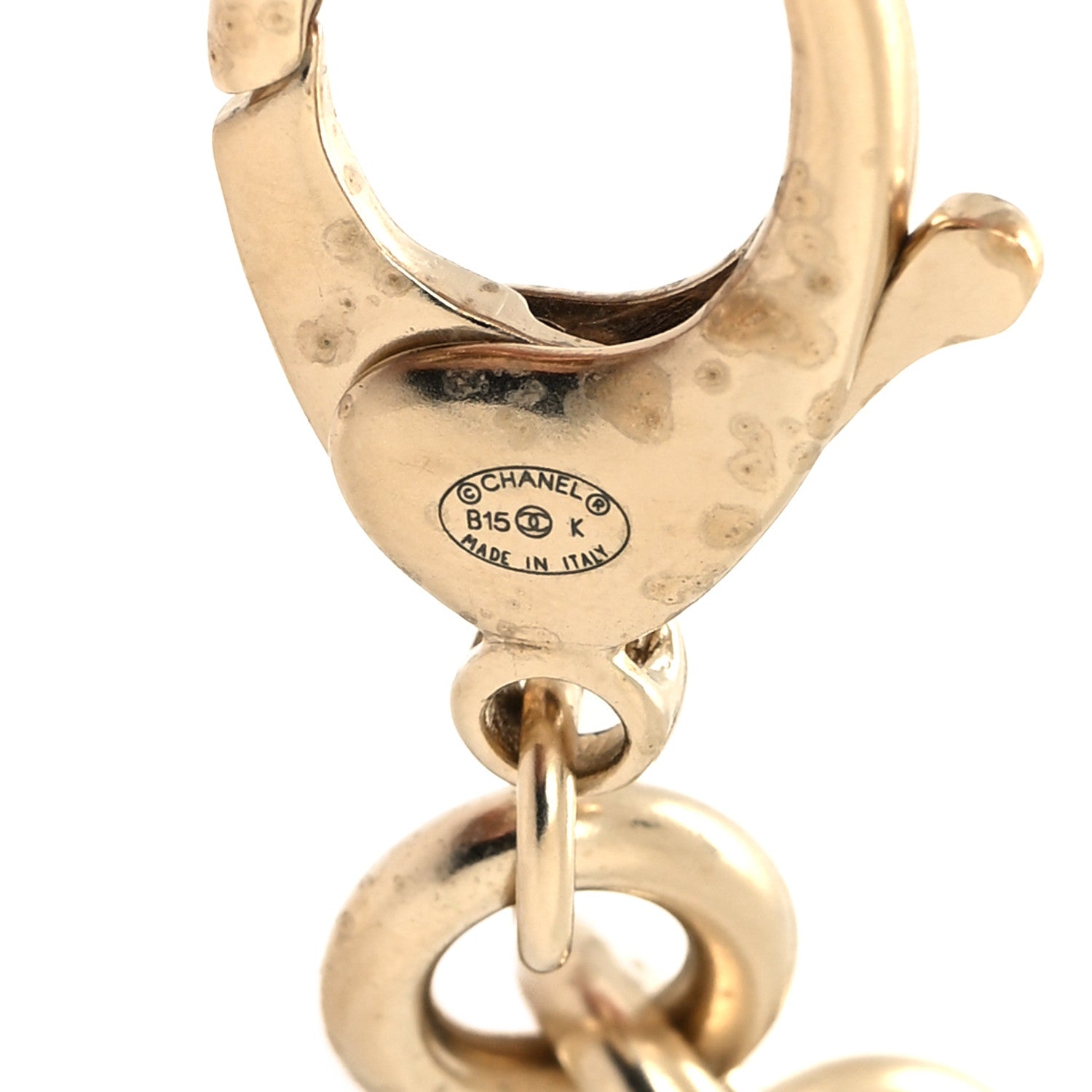Chanel Chain Quilted CC Medallion Belt Gold 4 of 4