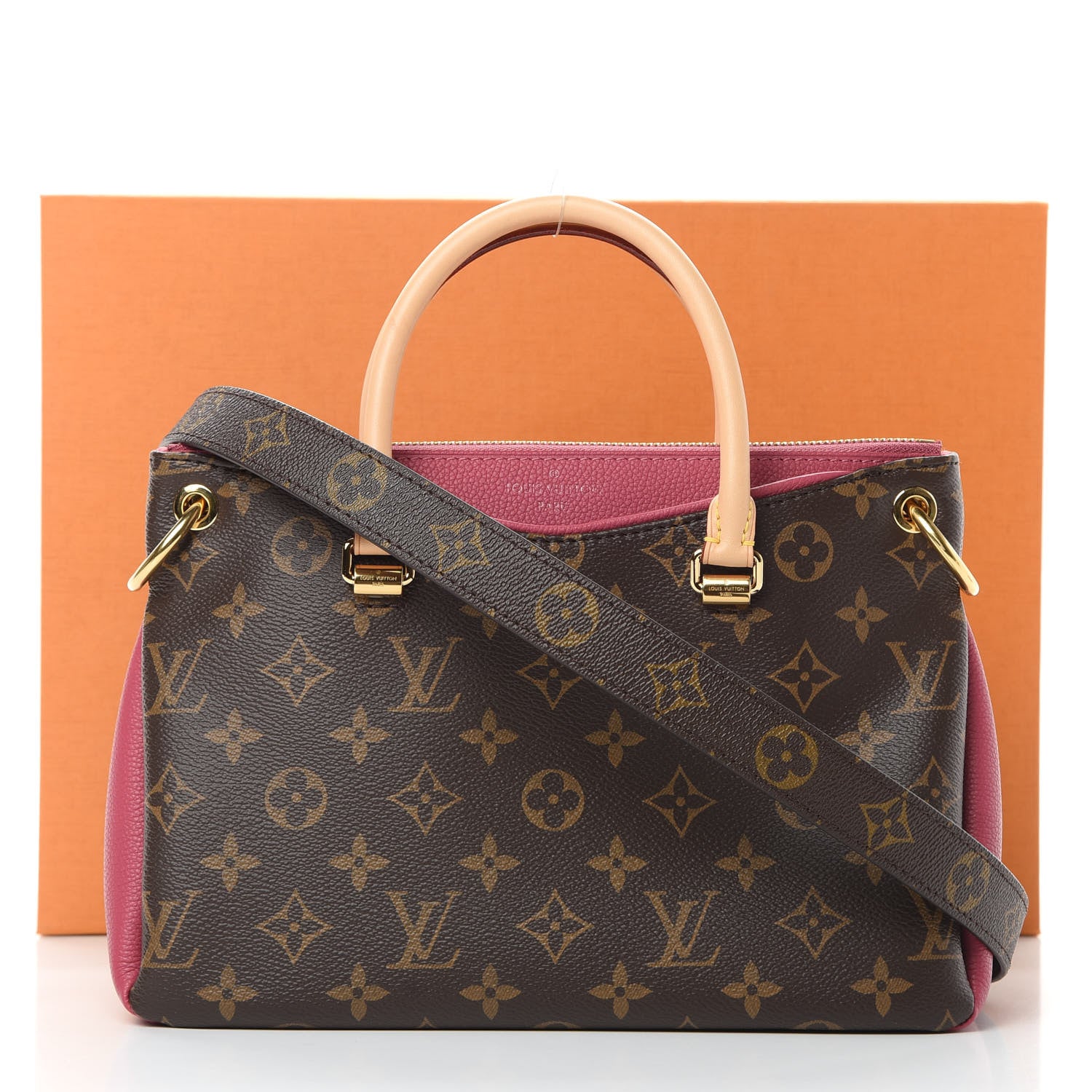 Louis Vuitton Monogram Pallas BB Rose Fizzy 14 of 14