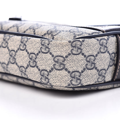 Gucci GG Plus Monogram Small Shoulder Bag Navy 11 of 12