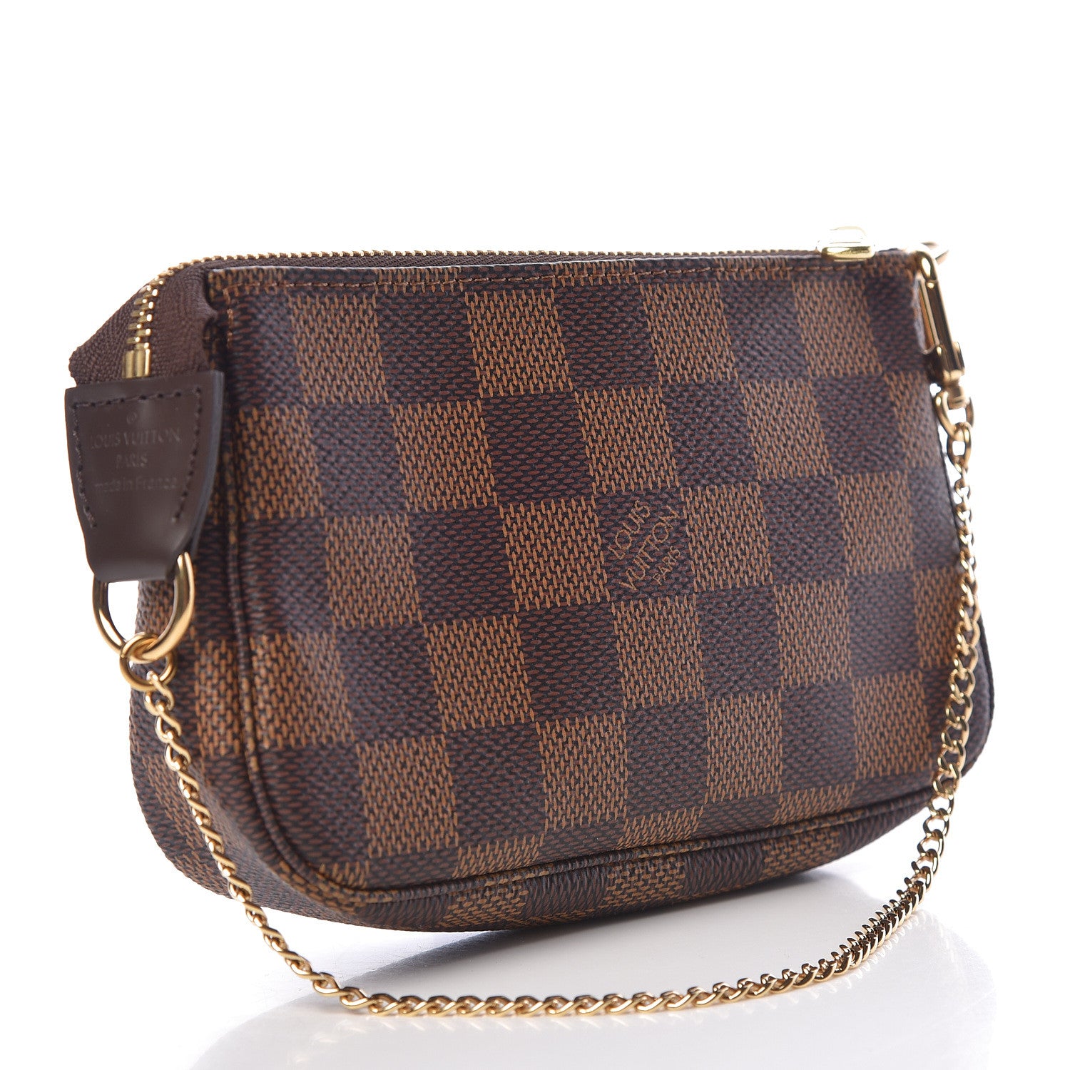 Louis Vuitton Damier Ebene Mini Pochette Accessories 3 of 9