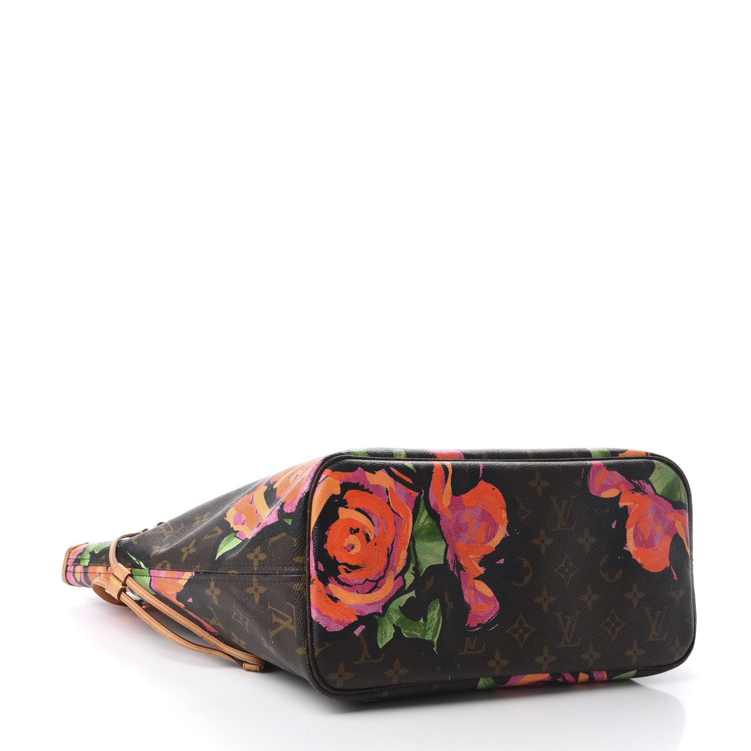 Louis Vuitton Monogram Roses Neverfull MM 4 of 17