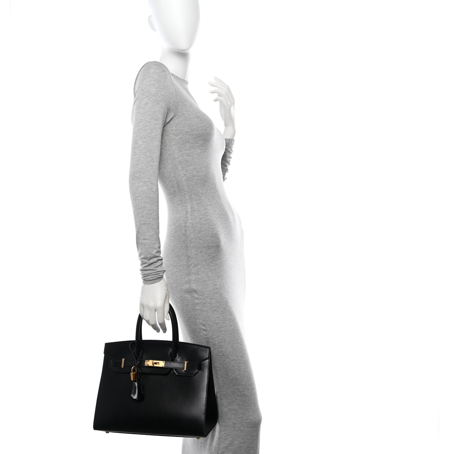 Hermes Box Birkin Sellier 30 Black 2 of 12