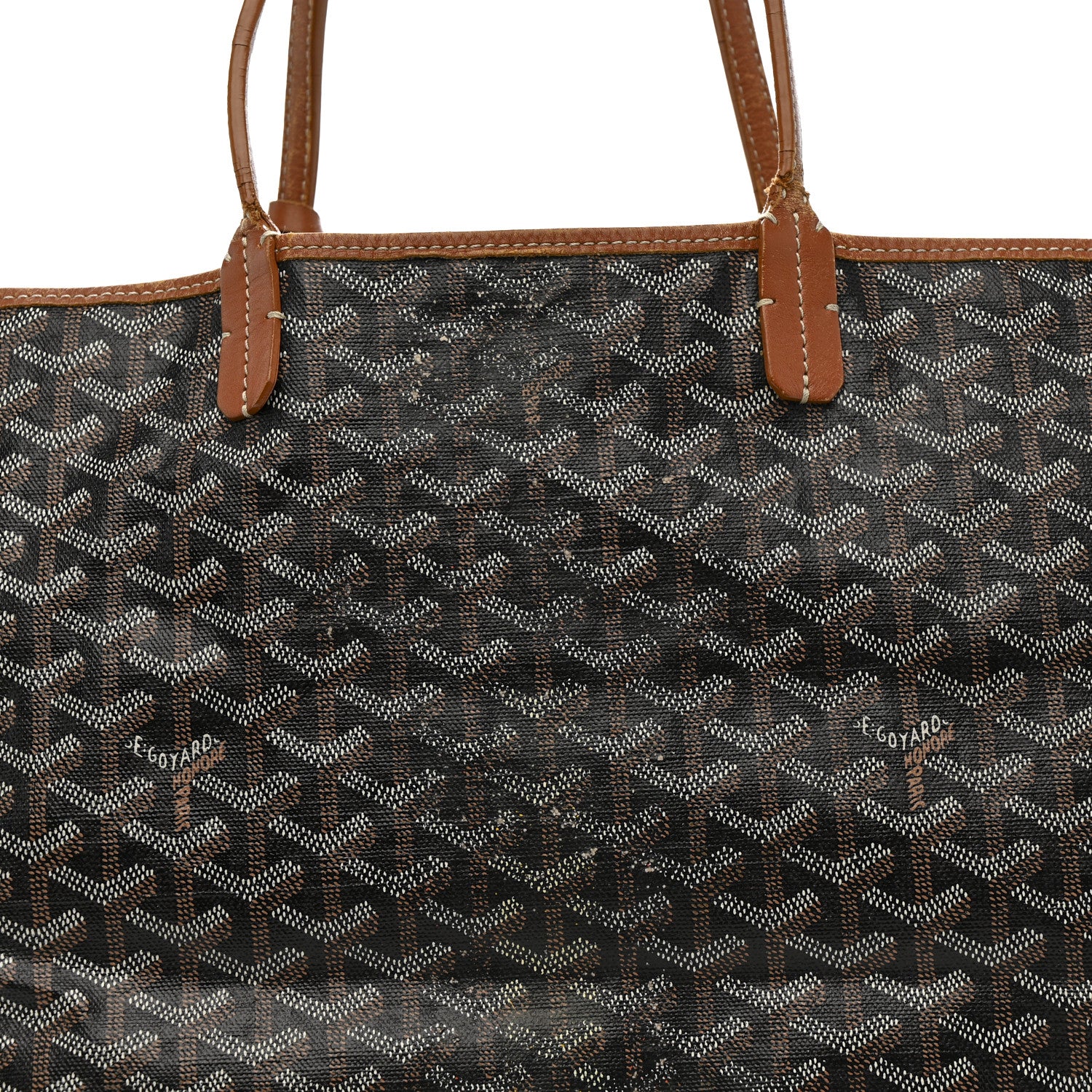 Goyard Goyardine Saint Louis PM Black Gold 9 of 22