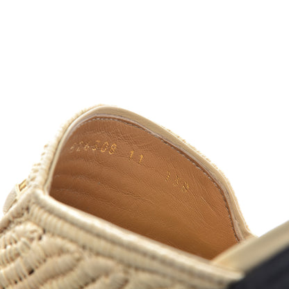 Gucci Raffia Mens Princetown Slippers 11 Naturale Sand Storm 8 of 8