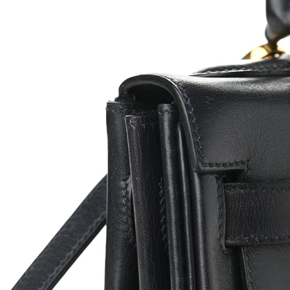 Hermes Box Kelly Retourne 32 Black 13 of 13