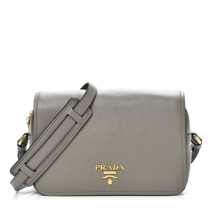 Prada Vitello Phenix Crossbody Bag Argilla 1 of 10