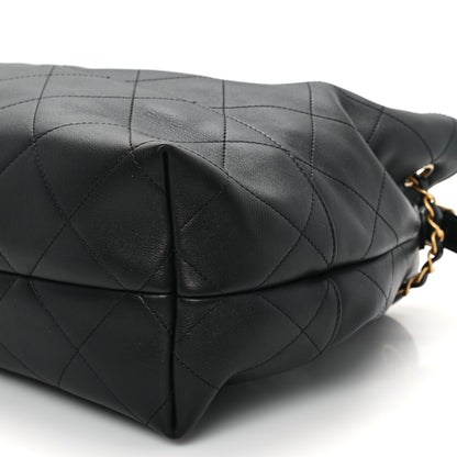 Chanel Calfskin Stitched Large Shopping Bag Black 9 of 10