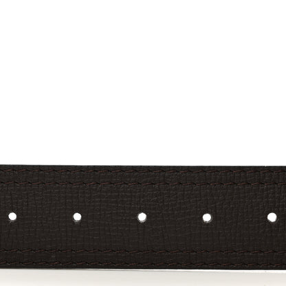 Louis Vuitton Utah LV Initiales Belt 85 34 Brown 5 of 5