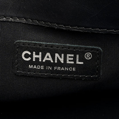 Chanel Patent New Medium Boy Reverso Flap Black 6 of 10